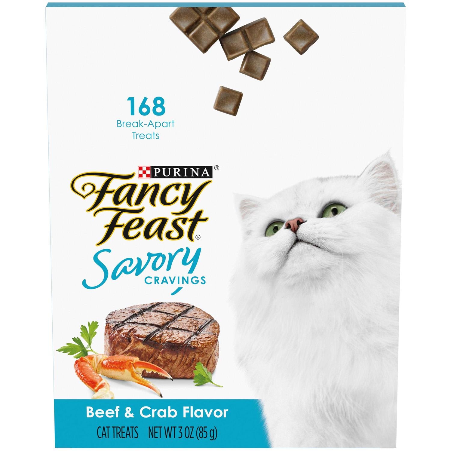 Limited Ingredient Cat Treats Beef & Crab Flavor E1516