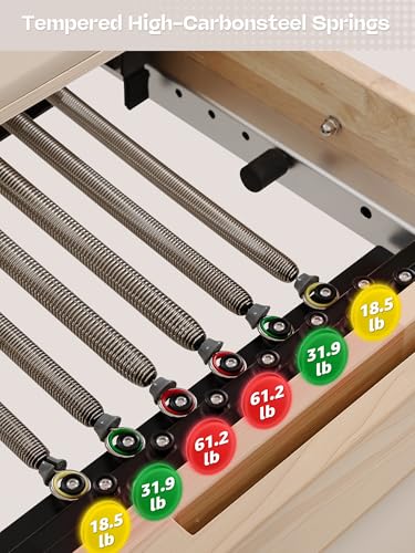 Oak Wood Pilates Reformer Machine V3455