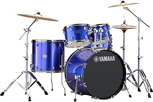 5pc Shell Pack with 22" Bass Drum, Black Glitter U199023