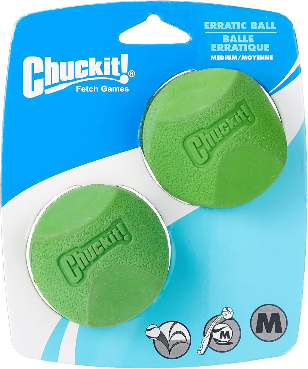 Medium 2.5 Inch Pack of 2 Dog Toy M493