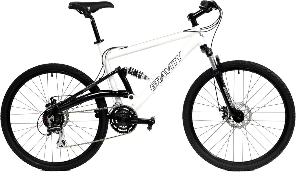 Dual Full Suspension Mountain Bike with Disc Brakes Aluminum Frame M3347
