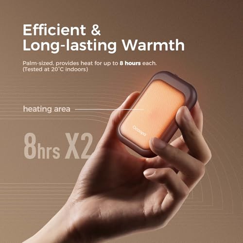 Magnetic Rechargeable Hand Warmers 2 Pack, 5000mAh Q831996