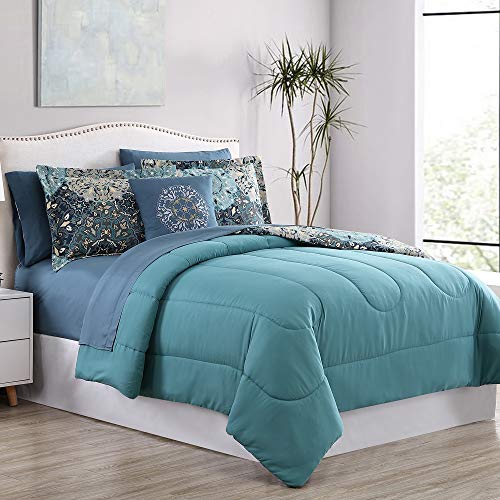 Reversible Microfiber Comforter Set N1945