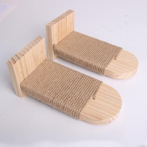 2 Step Cat Stairway with Jute Scratching Shelf U86208
