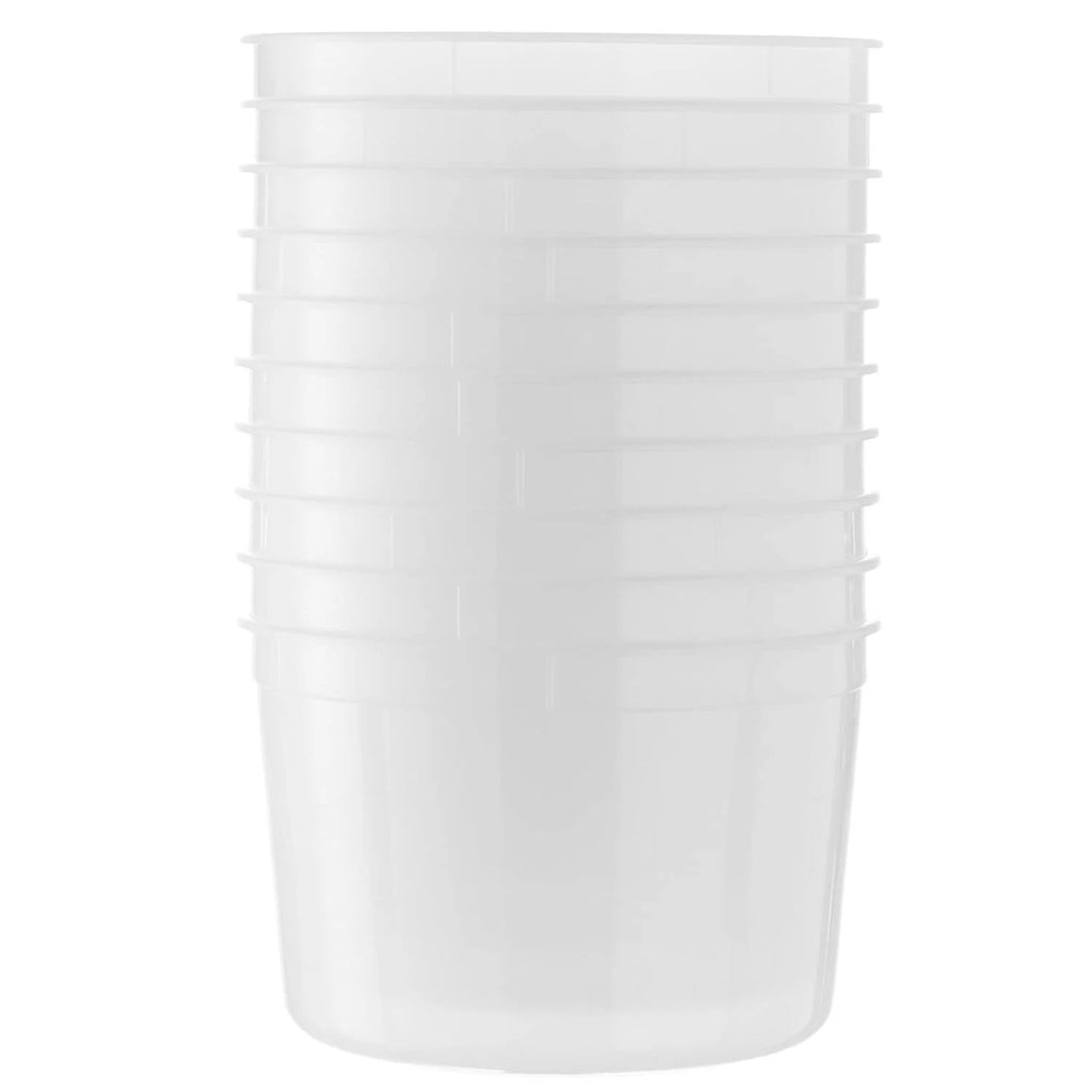 64oz Plastic Deli Containers with Lids, Set of 50 T972488
