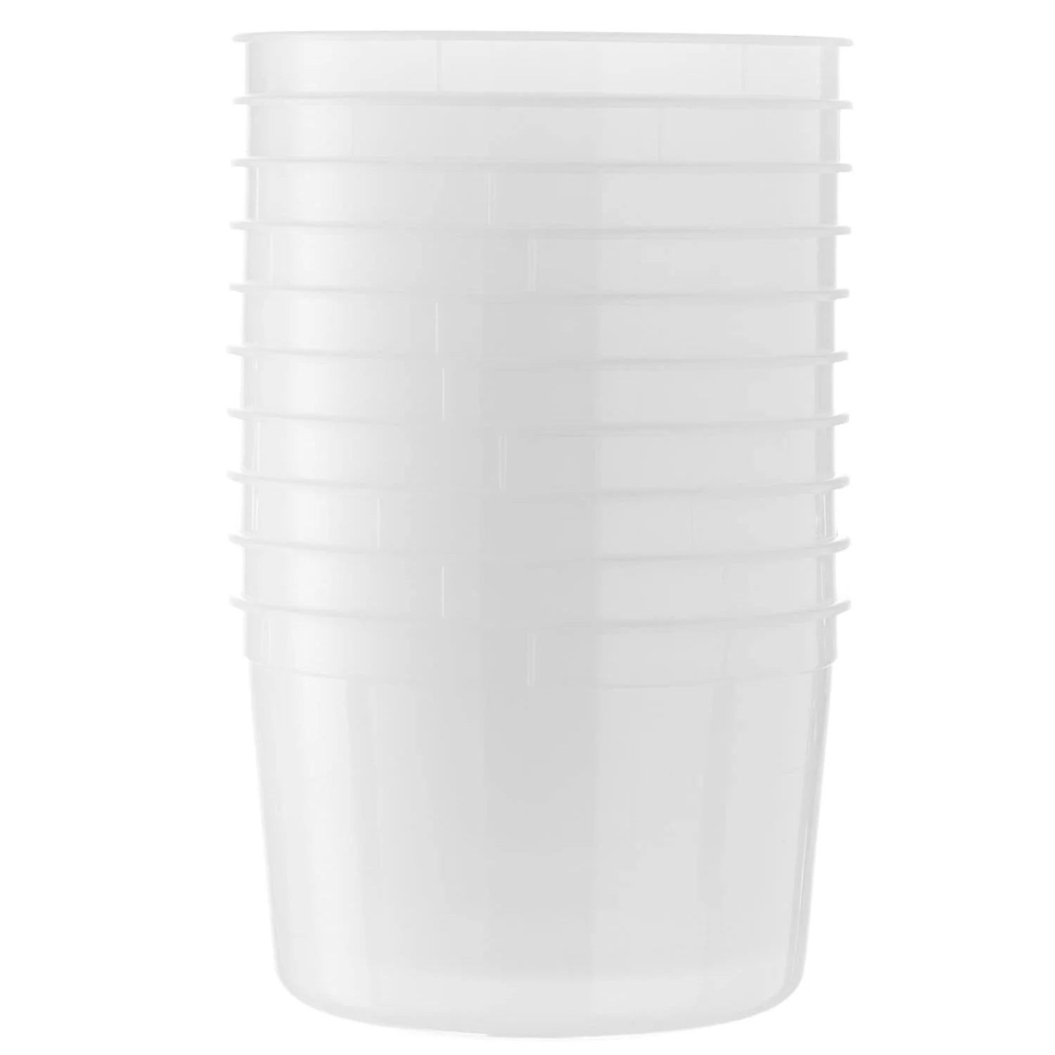 64oz Plastic Deli Containers with Lids, Set of 50 T972488