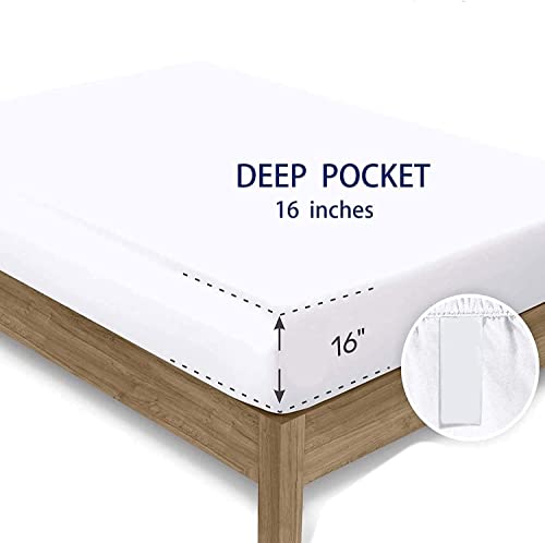 Purple Fitted Sheet Set with 2 Pillowcases N9635