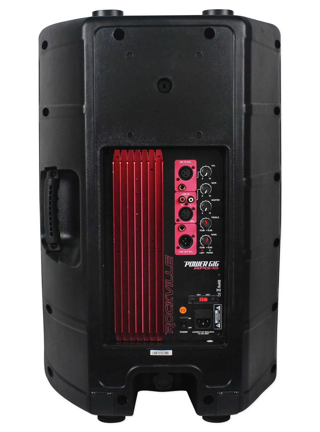15" Powered Active 2-Way DJ PA Speakers V3190