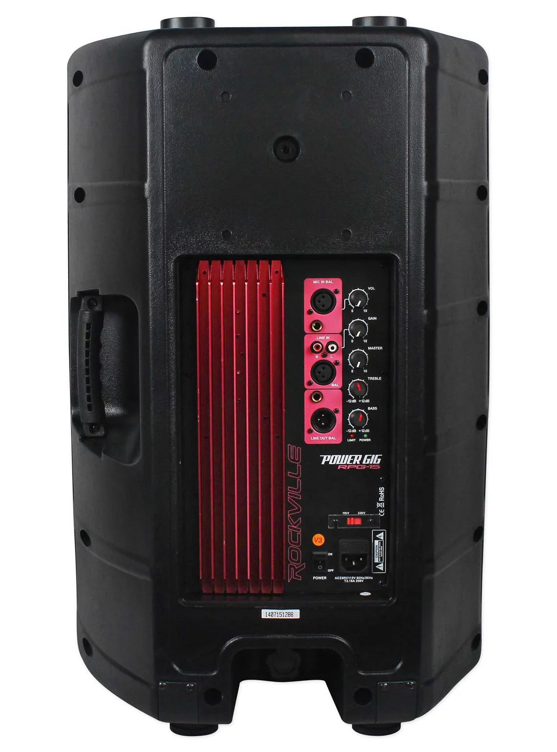 15" Powered Active 2-Way DJ PA Speakers V3190