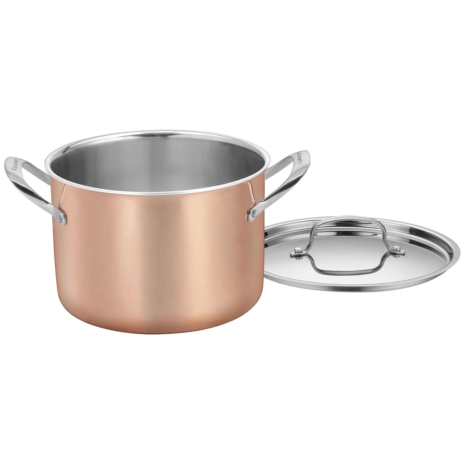 Copper Tri-Ply Stainless Steel 11-Piece Cookware Set P9016