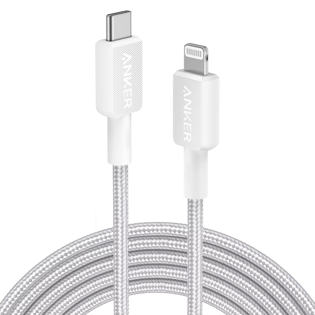 10ft Braided USB-C to Lightning Cable J532479