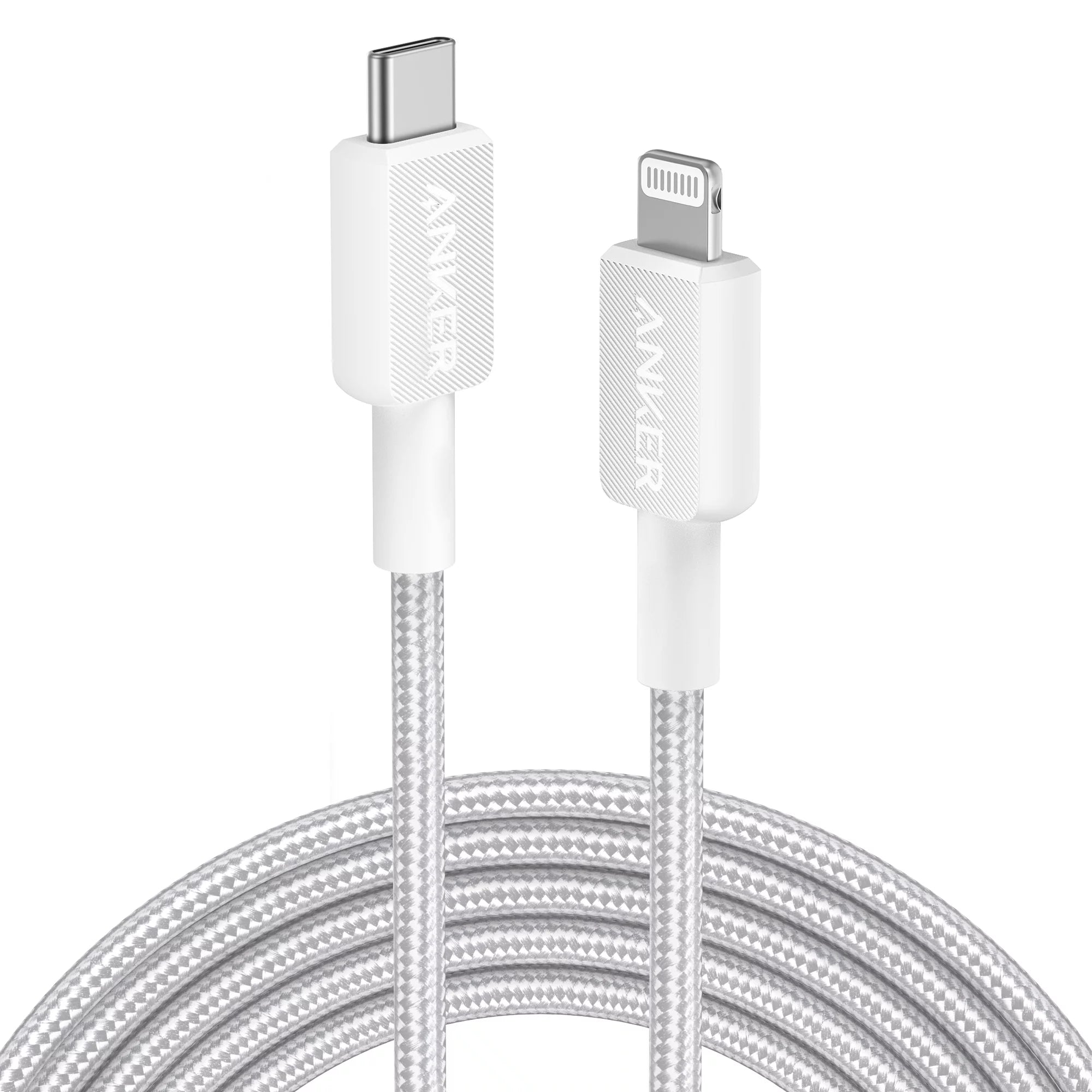 10ft Braided USB-C to Lightning Cable J532479