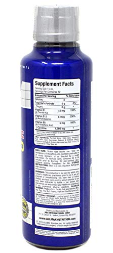 Liquid L-Carnitine 1500, Fruit Punch, 16 oz K491048