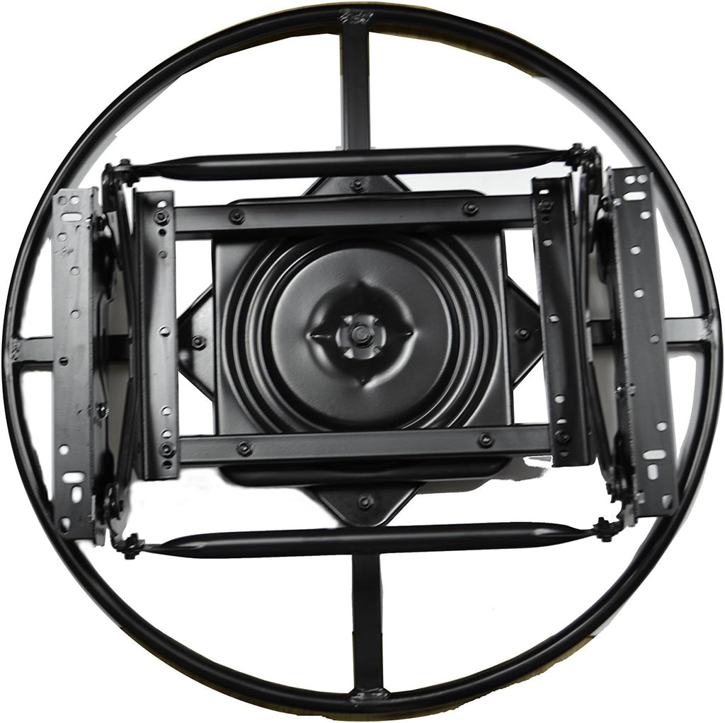 Low Profile Swivel Glider Ring Base 19.5 Inch Mounting Width 24 Inch Ring H8398