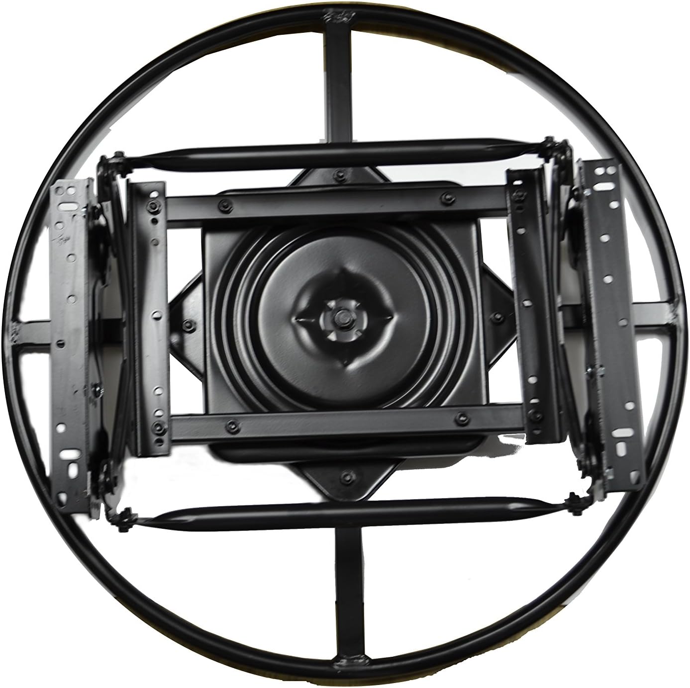 Low Profile Swivel Glider Ring Base 19.5 Inch Mounting Width 24 Inch Ring H8398