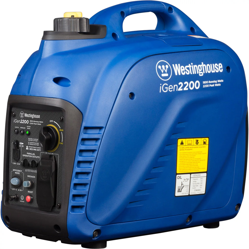 2200 Peak Watt Portable Gas Inverter Generator Y73655
