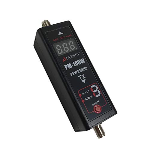 Digital VHF UHF 125-525Mhz Power SWR Meter and Frequency Counter X84998