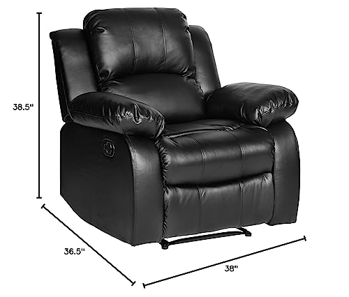 Brown Manual Reclining Chair B123