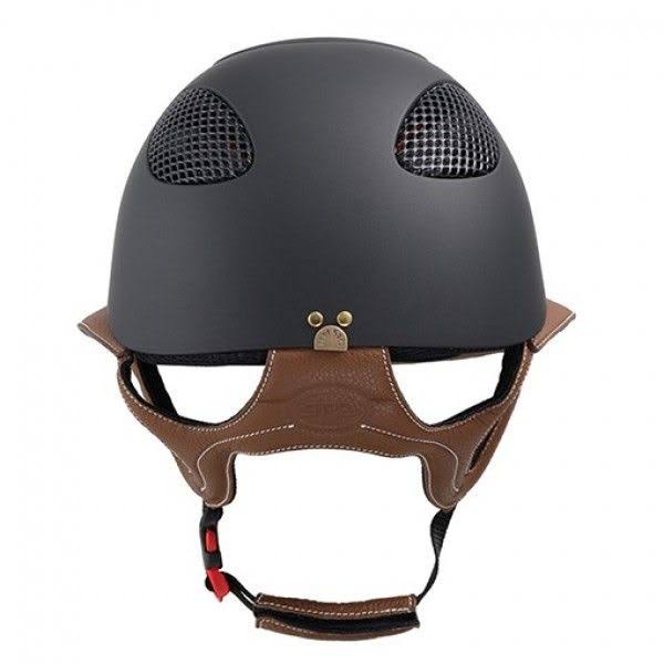 Leather Riding Helmet V33580
