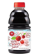 Tart Cherry Juice, 32 oz Bottle, 100% Natural Cherry Juice, Not from Concentrate L79243