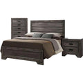 Weather Gray 3 Piece King Bed, Chest & Nightstand Suite Y531036