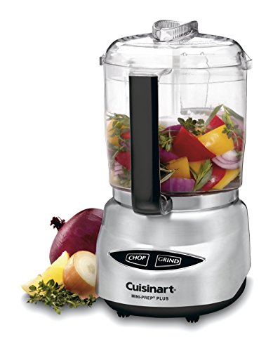Brushed Chrome and Nickel 4-Cup Food Processor Z142