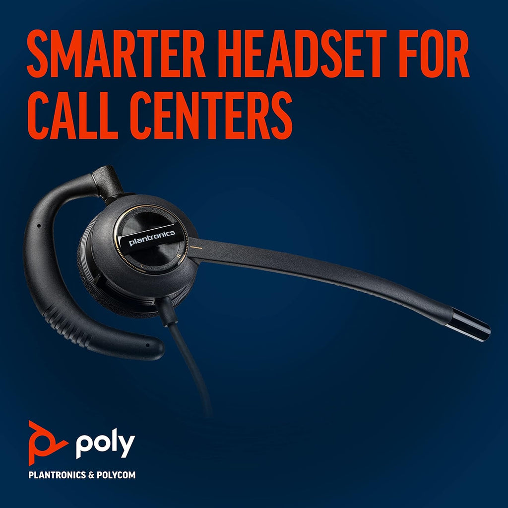 Quick Disconnect Headset, Over-the-Ear, Black P3702