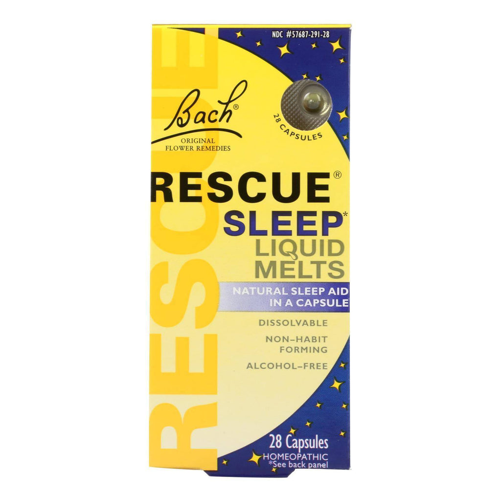 Rescue Sleep Liquid Melts - 28 Capsules C507