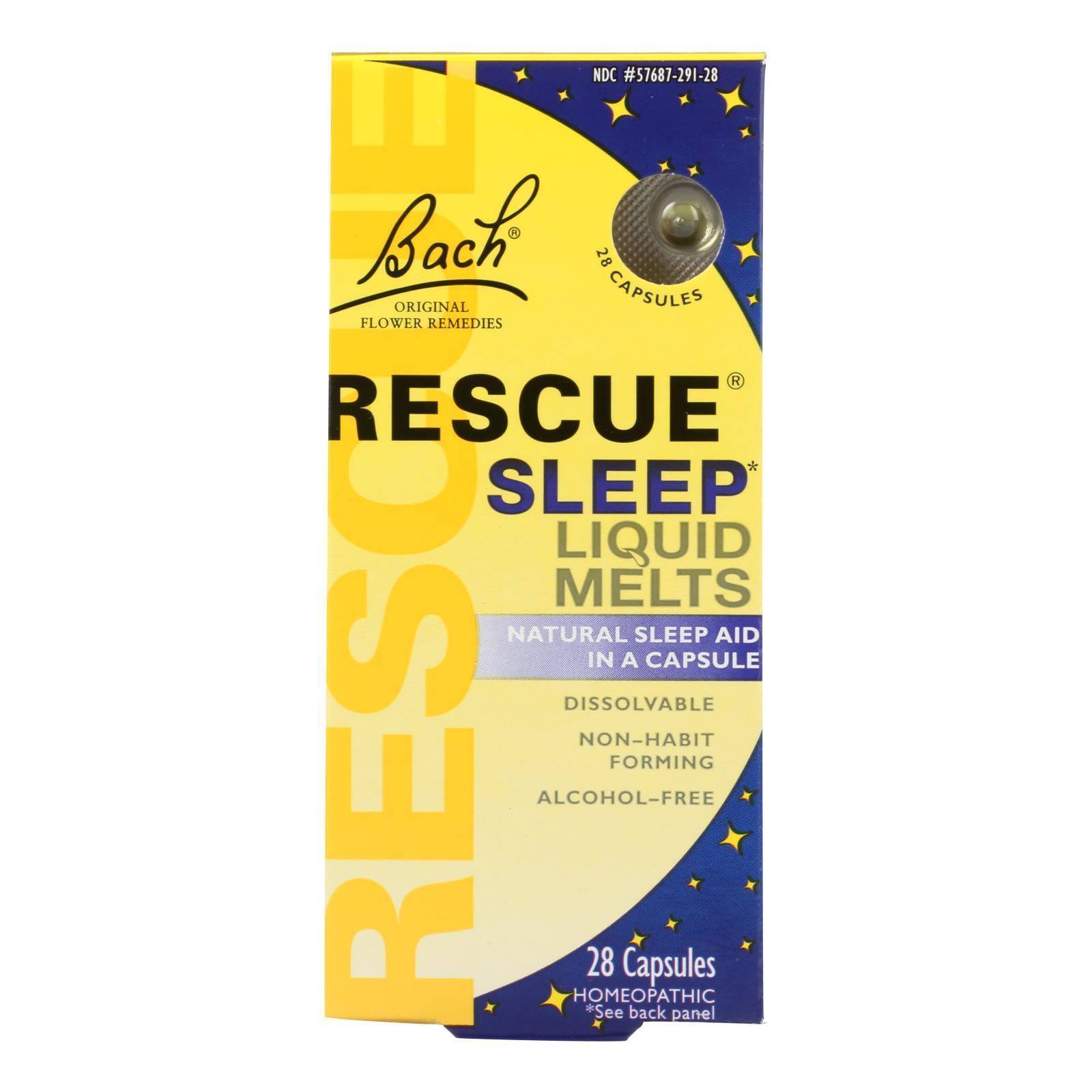 Rescue Sleep Liquid Melts - 28 Capsules C507