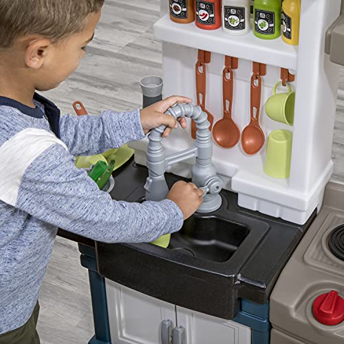 33 Piece Kids Play Kitchen Set with Lights and Sounds U246069