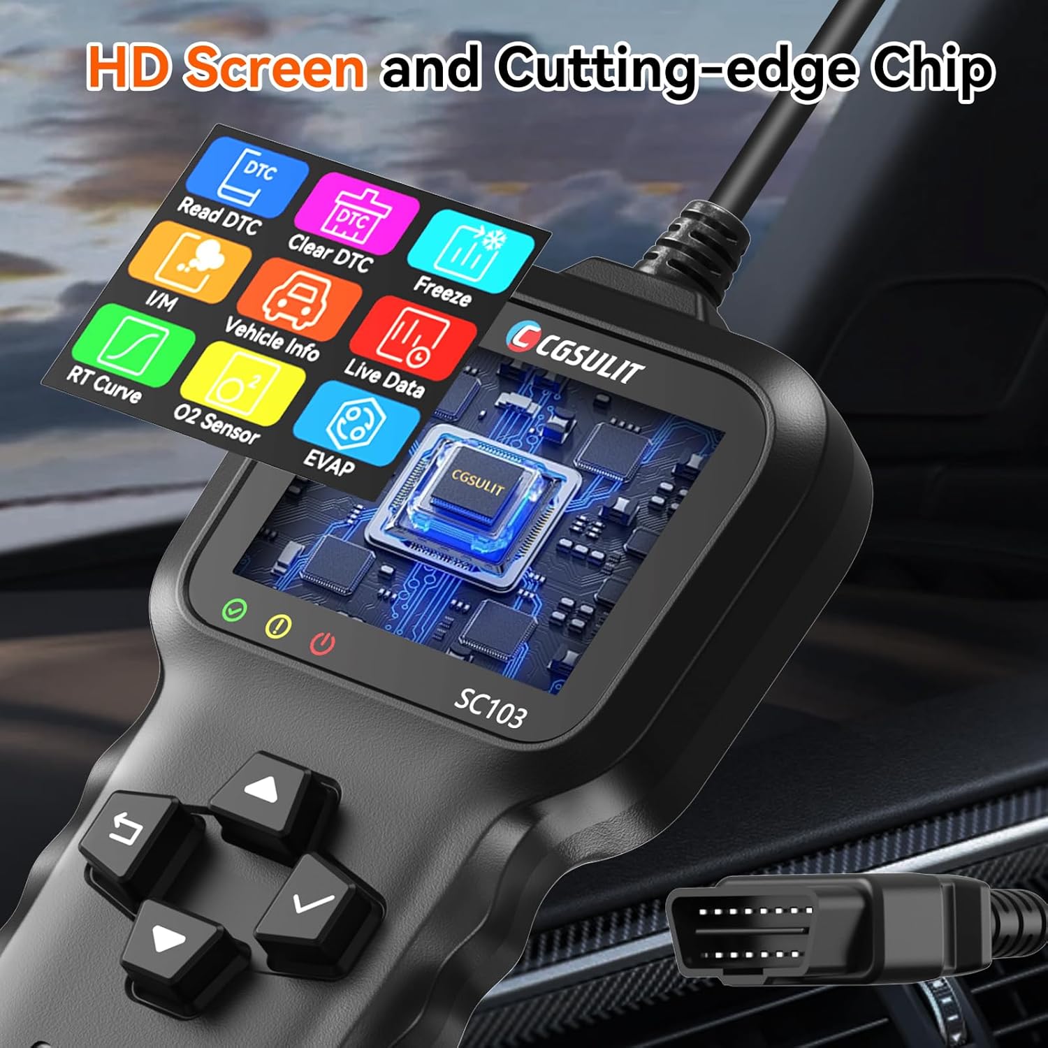 OBD2 Scanner Car Code Reader Scan Tool Z782466