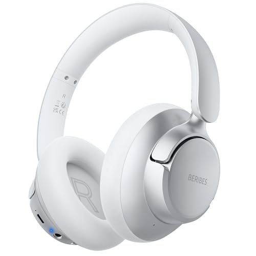 Hybrid Active Noise Cancelling Headphones with Transparent Modes, 70H Playtime Bluetooth Wireless with Mic, 3.5MM Cable, Soft Earpads, Fast Charging, Black T2183