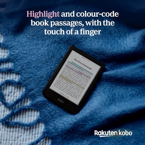 16GB Black 6" Colour E Ink eReader D98238