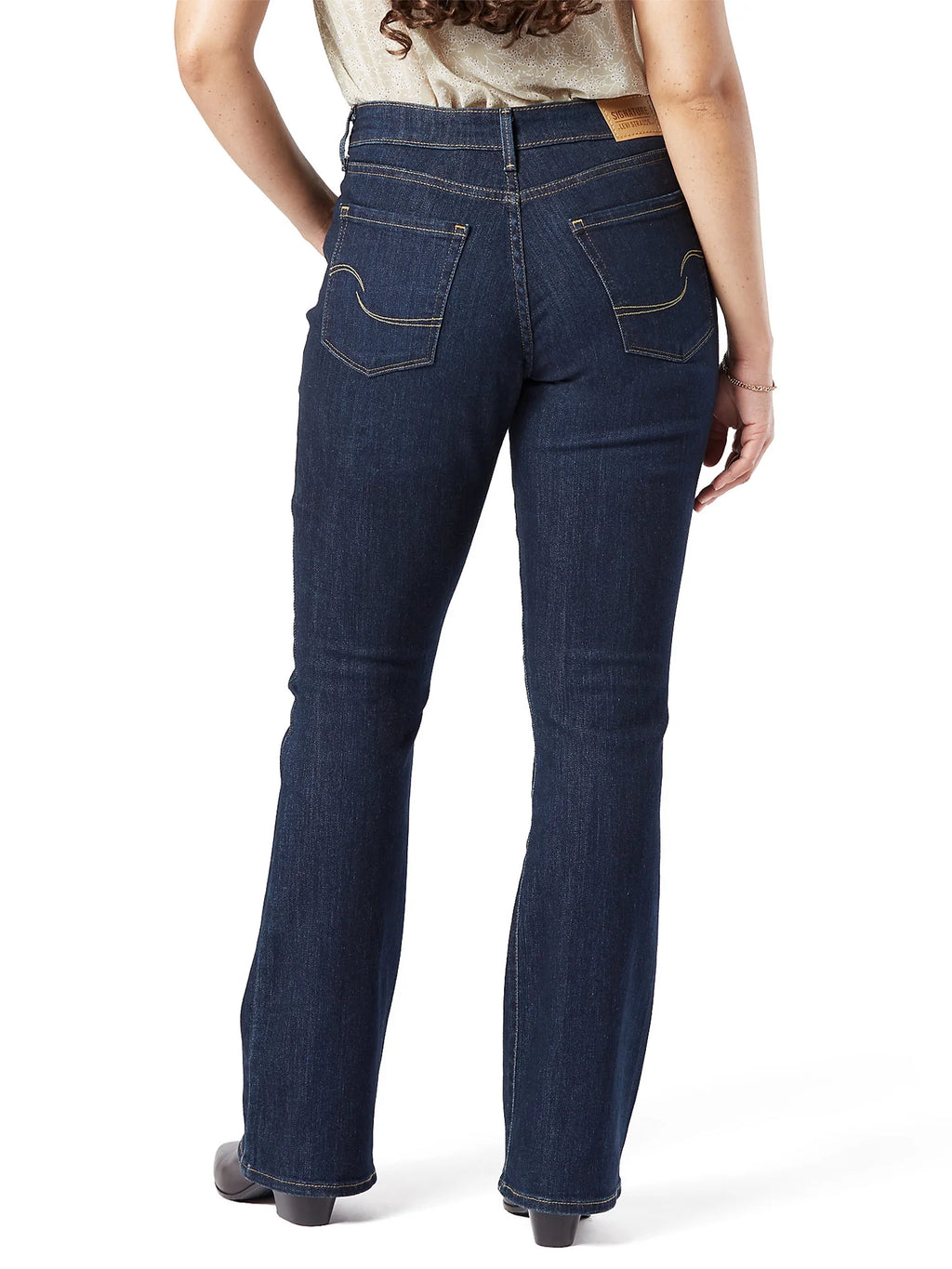 Women's Mid Rise Bootcut Jeans R800286