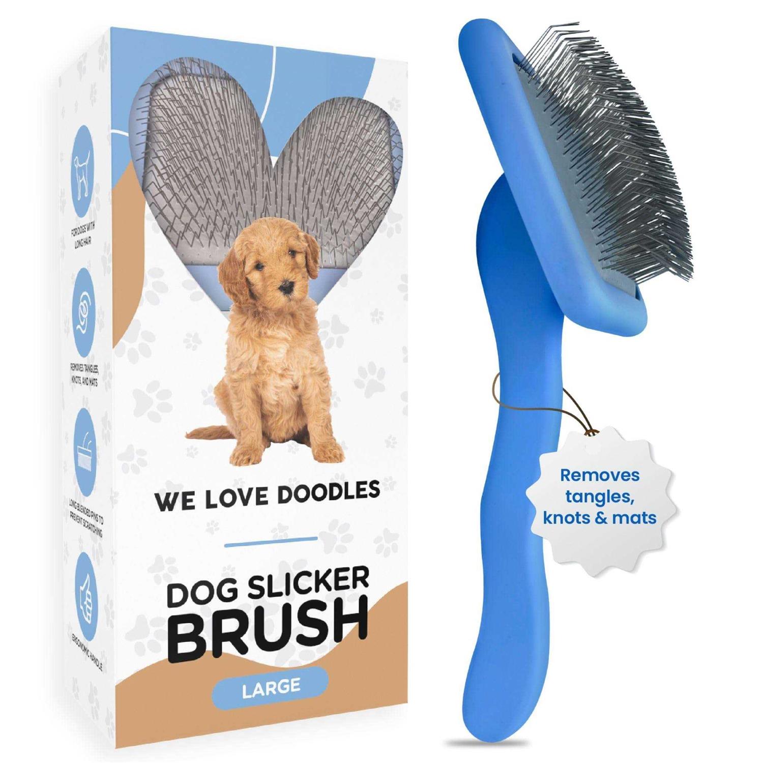 Dog Slicker Brush for Grooming Pet Hair X73260