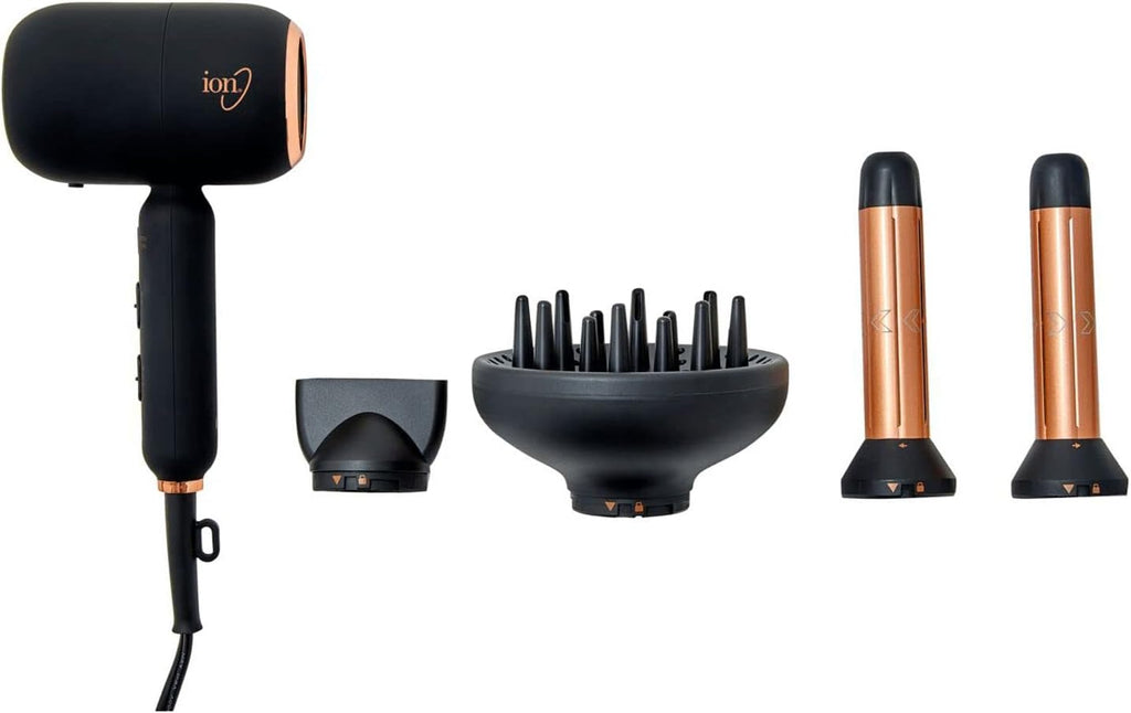 4-in-1 Hair Dryer & Curler M3244
