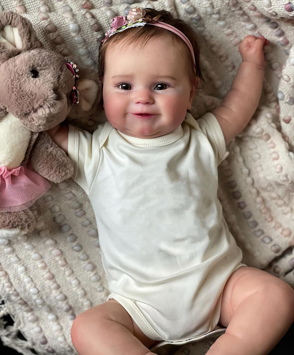 20 Inches Realistic Silicone Vinyl Reborn Baby Doll G92505