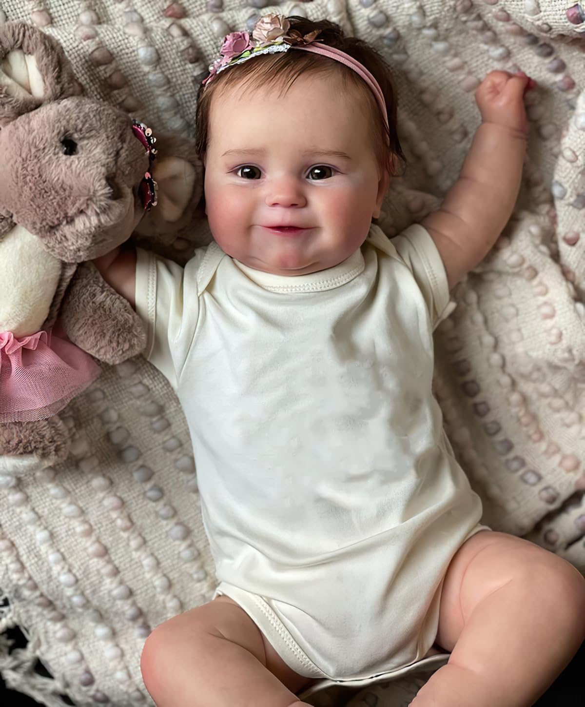 20 Inches Realistic Silicone Vinyl Reborn Baby Doll G92505