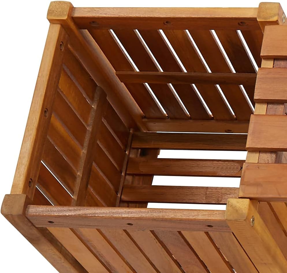 Planter Bench with Raised Plant Box D454031