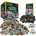3 lbs. Rough Gemstones and Rocks for Tumbling including Amethyst and Quartz E819