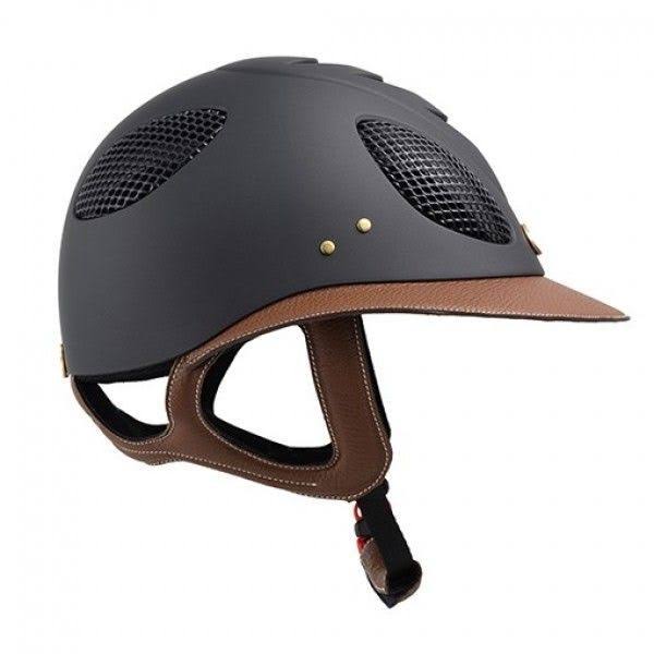 Leather Riding Helmet V33580