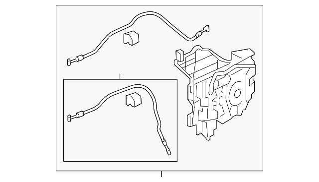 Latch Assembly L Slide Door O9073