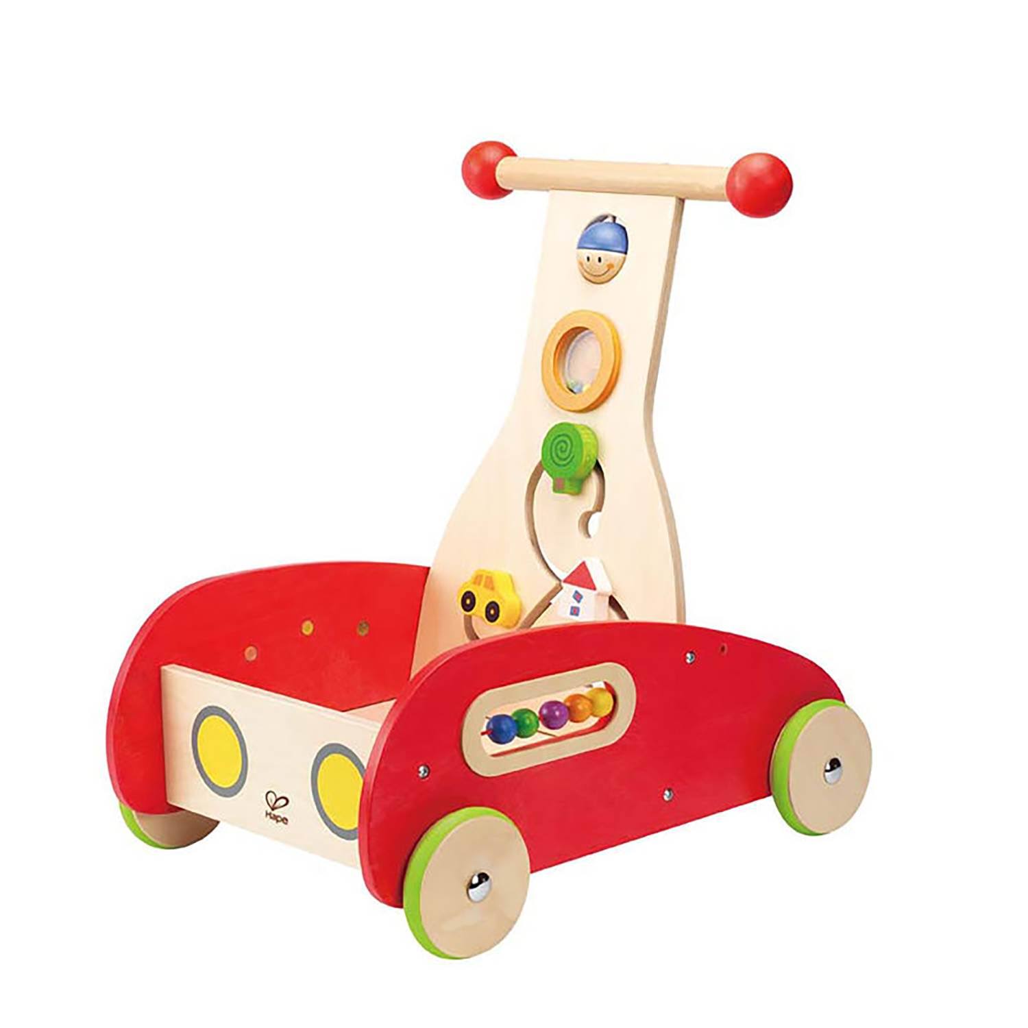 Toddler Push & Pull Toy Walker Cart with Blocks (2 Pack) F202752