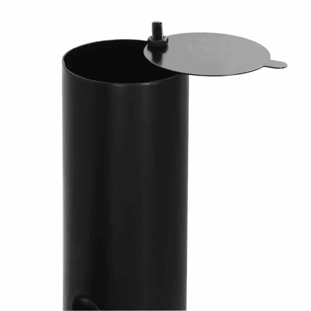 Outdoor Charcoal BBQ Offset Smoker D181