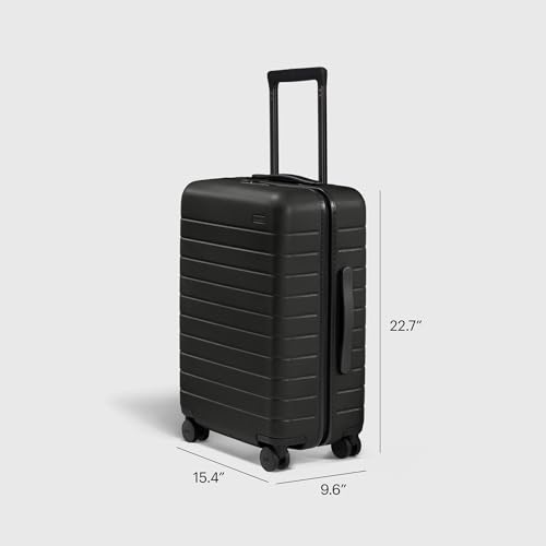 Navy Blue Lightweight Hardside Carry-On Luggage with Spinner Wheels U174652