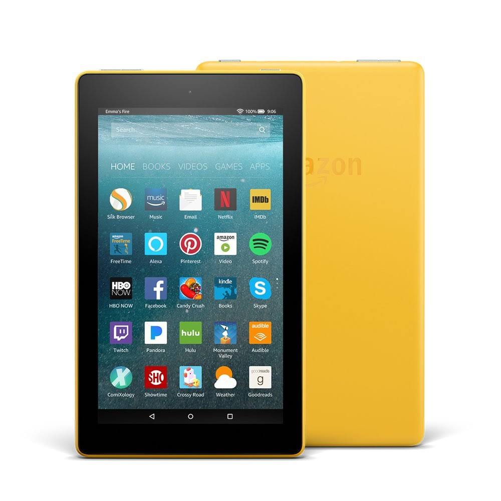 16GB Canary Yellow 7" Tablet U4605