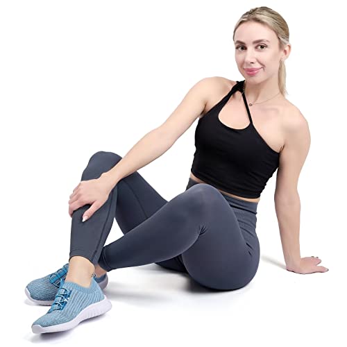 Women's Slip On Walking Shoes Lightweight Casual Running Sneakers M666