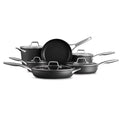 11-Piece Hard-Anodized Nonstick Pots and Pans Set T7358