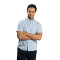 Linen Short Sleever - Blue