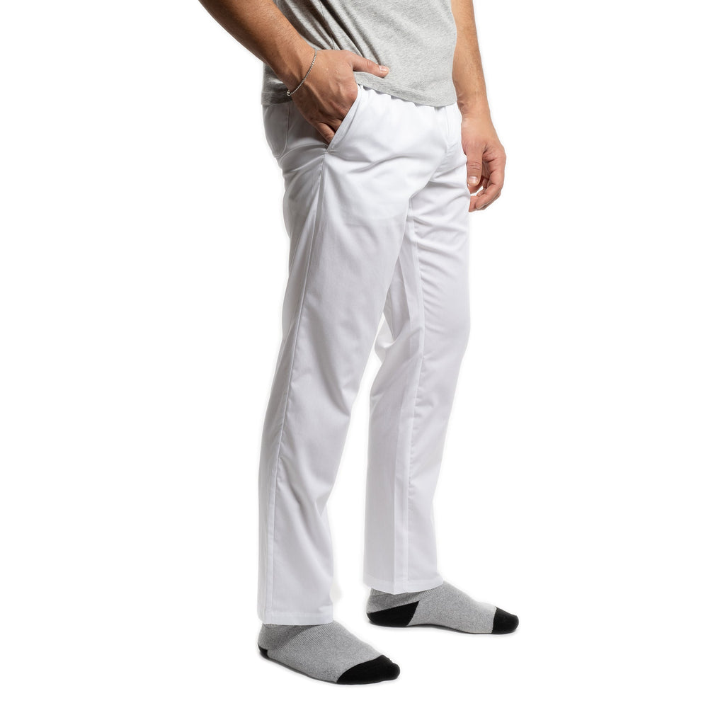 Cotton Pajama Pants - White